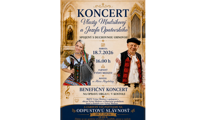 BENEFIČNÝ KONCERT