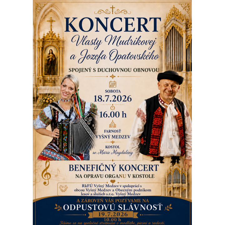 BENEFIČNÝ KONCERT