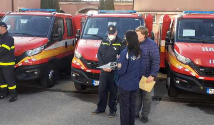 Preberanie hasičského auta IVECO 10.11.2021