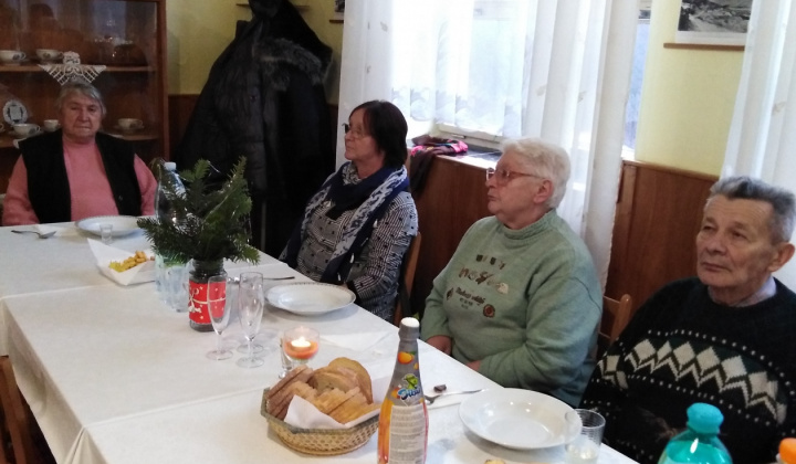 Klub dôchodcov Lucia Baňa - ukončenie roka 14.12.2019