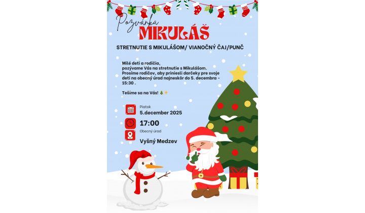 Mikuláš 2025