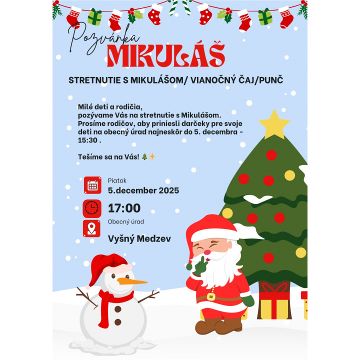 Mikuláš 2025