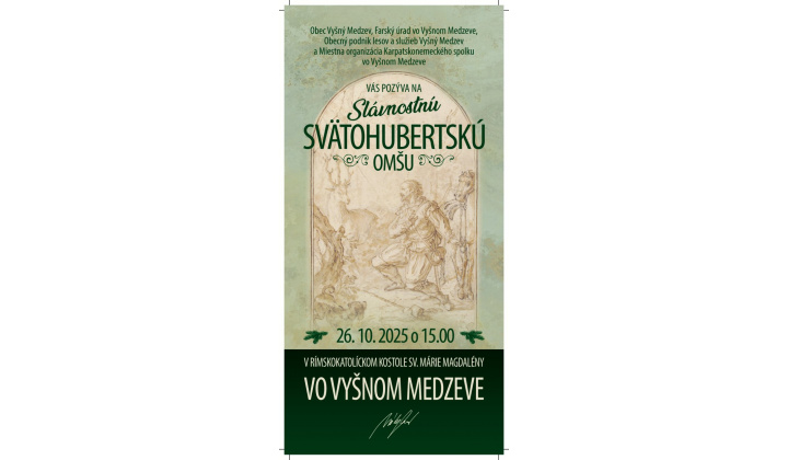 POZVÁNKA / Slávnostná Svätohubertská omša