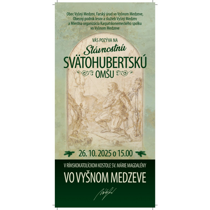 POZVÁNKA / Slávnostná Svätohubertská omša