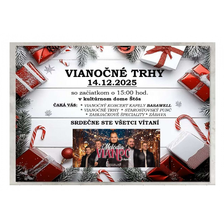 Vianočné trhy v Štóse